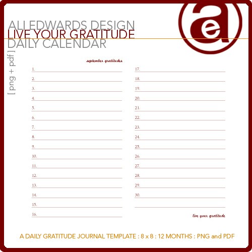 day calendar template